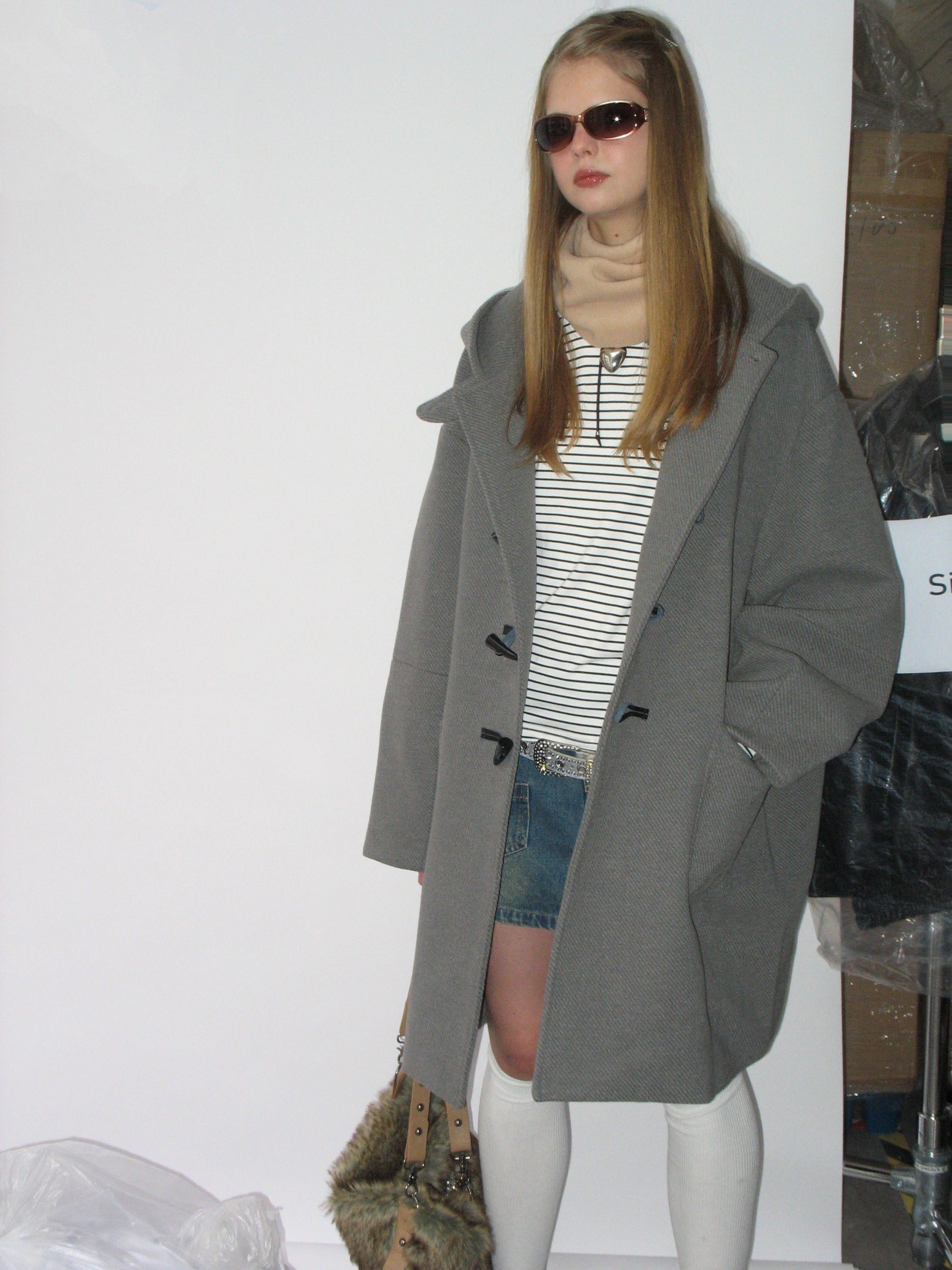 PROD Bldg 2023 winter 2 Women Casual Duffle Coat
