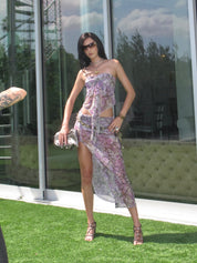 PROD Bldg 2026Fall Calypso Leopard Knot Sarong Skirt