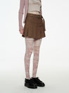 PROD Brown / S / In-stock Mini Skirt With Belt