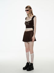 PROD Butterfly Lace Crop Tank