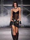 PROD Caged Teddy Boned Bodysuit Black