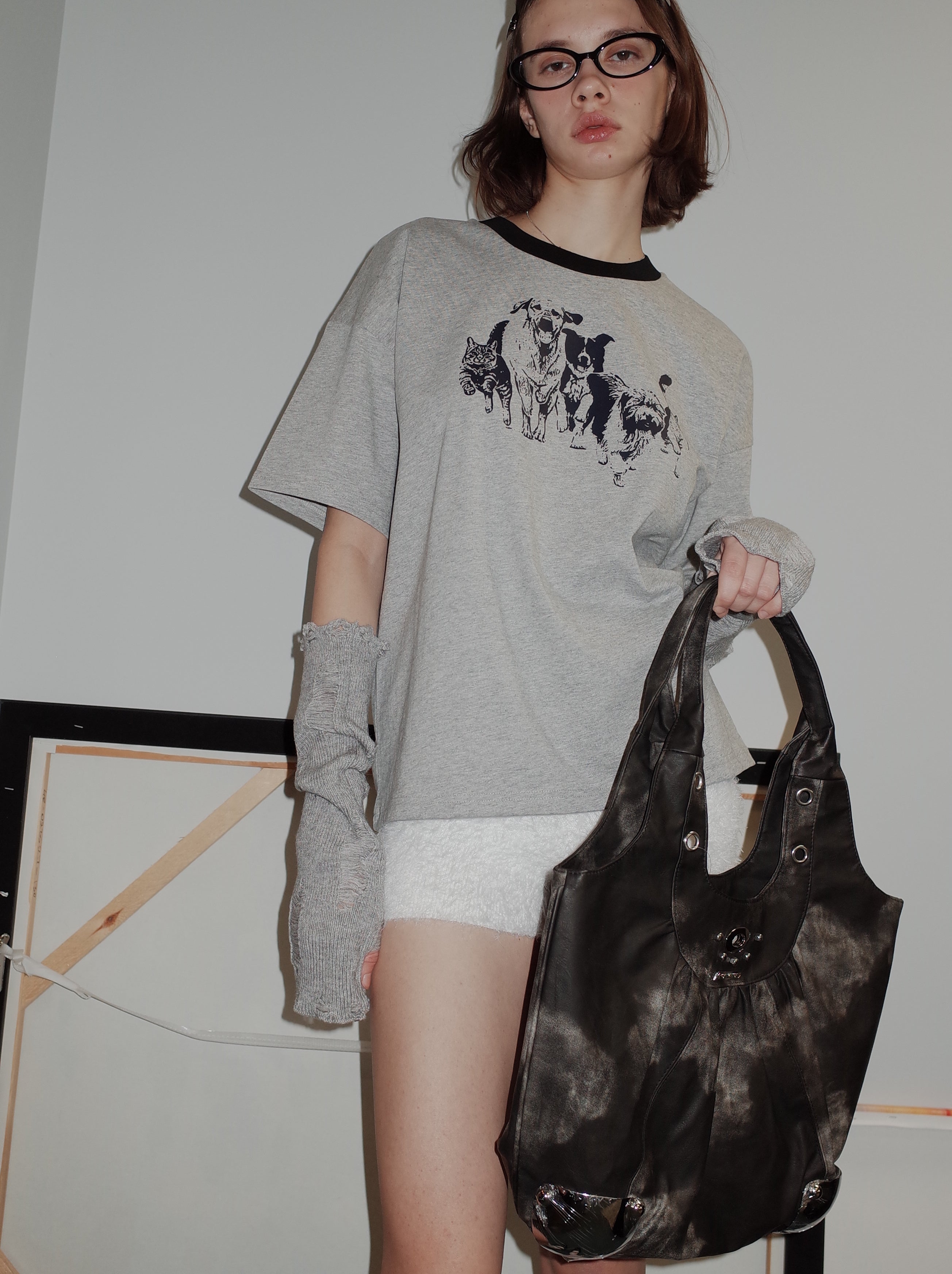 PROD Cats And Dogs Oversize T-shirt