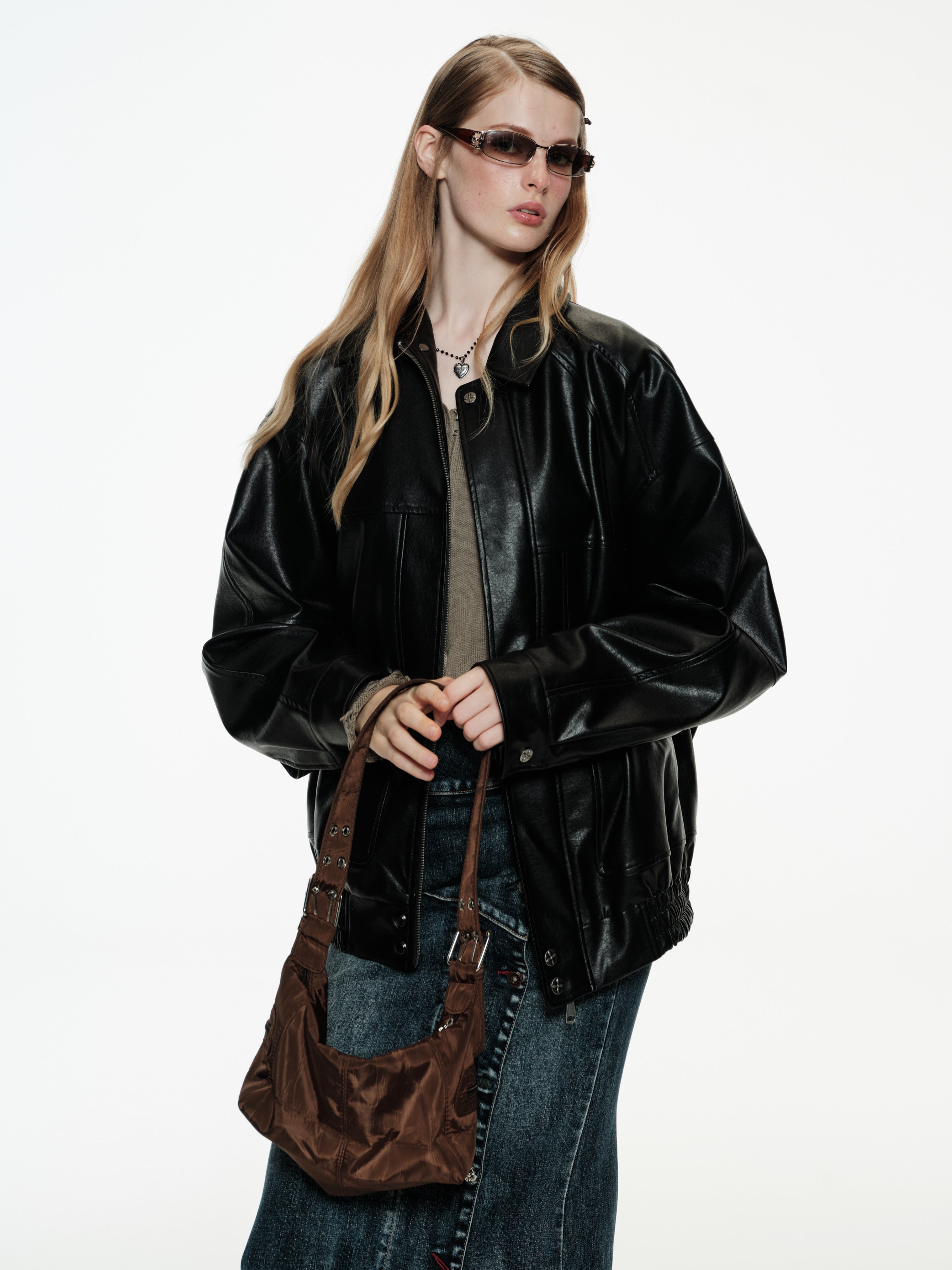 PROD Classic Faux Leather Jacket