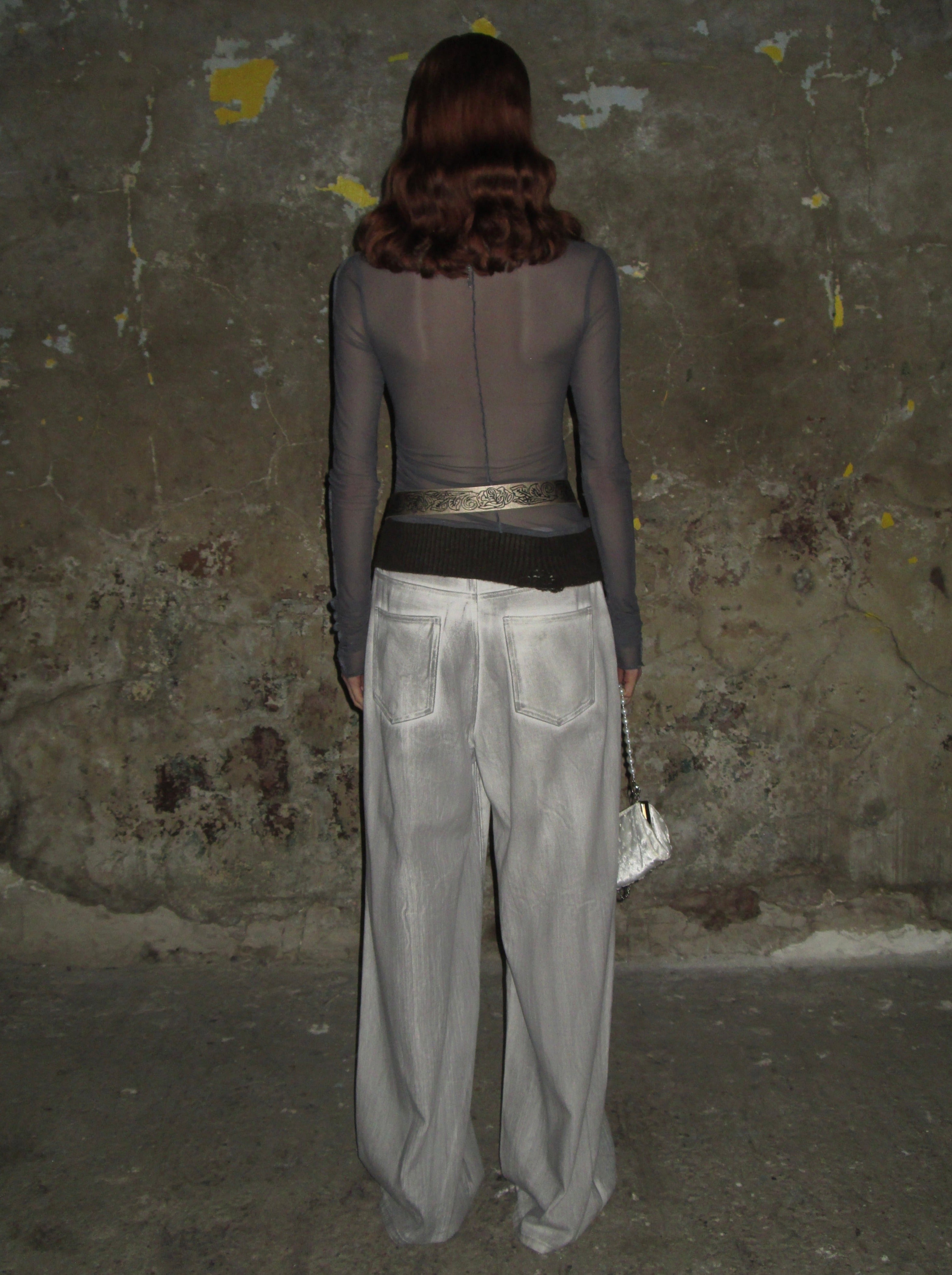 PROD Detachable mesh printed long sleeve