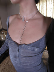 PROD Double-Layer Undine Teardrop Layered Necklace