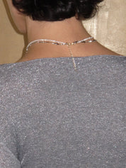 PROD Double-Layer Undine Teardrop Layered Necklace