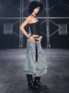 PROD Embossed Boned Corset Tube Top