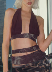 PROD Estella Halter Cut-out Top