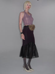 PROD Faux Fur Waist Belt