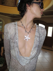 PROD Floral Necklace Liora Floral Pendant Necklace