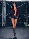 PROD Glacier Faux Fur Trim Puffer Jacket Black