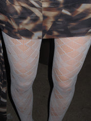 PROD Gray / One size Geometric Knit Tights