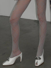 PROD Gray / One size Geometric Knit Tights