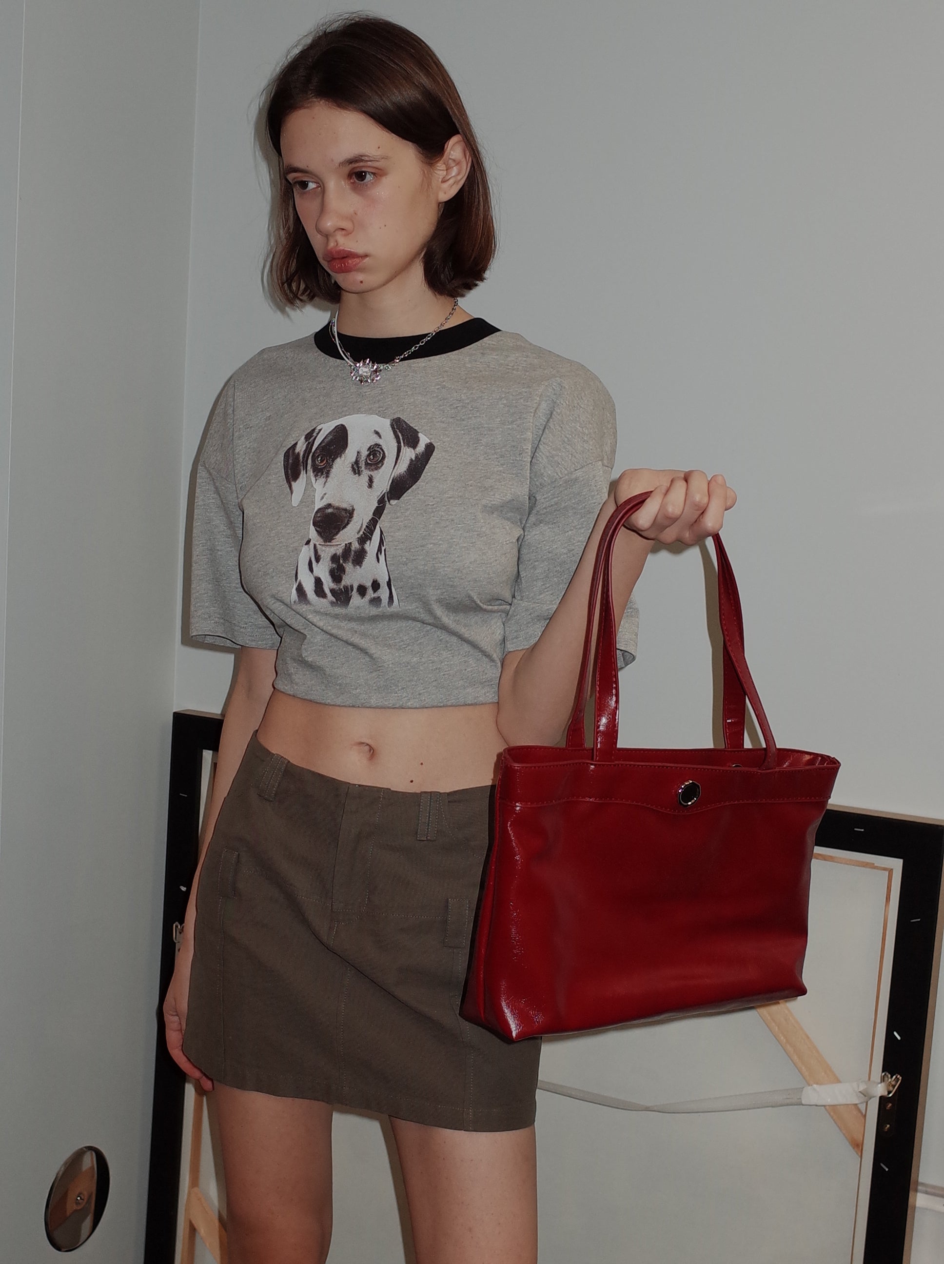 PROD Grey / Oversize / S Dalmatian Oversize T-shirt