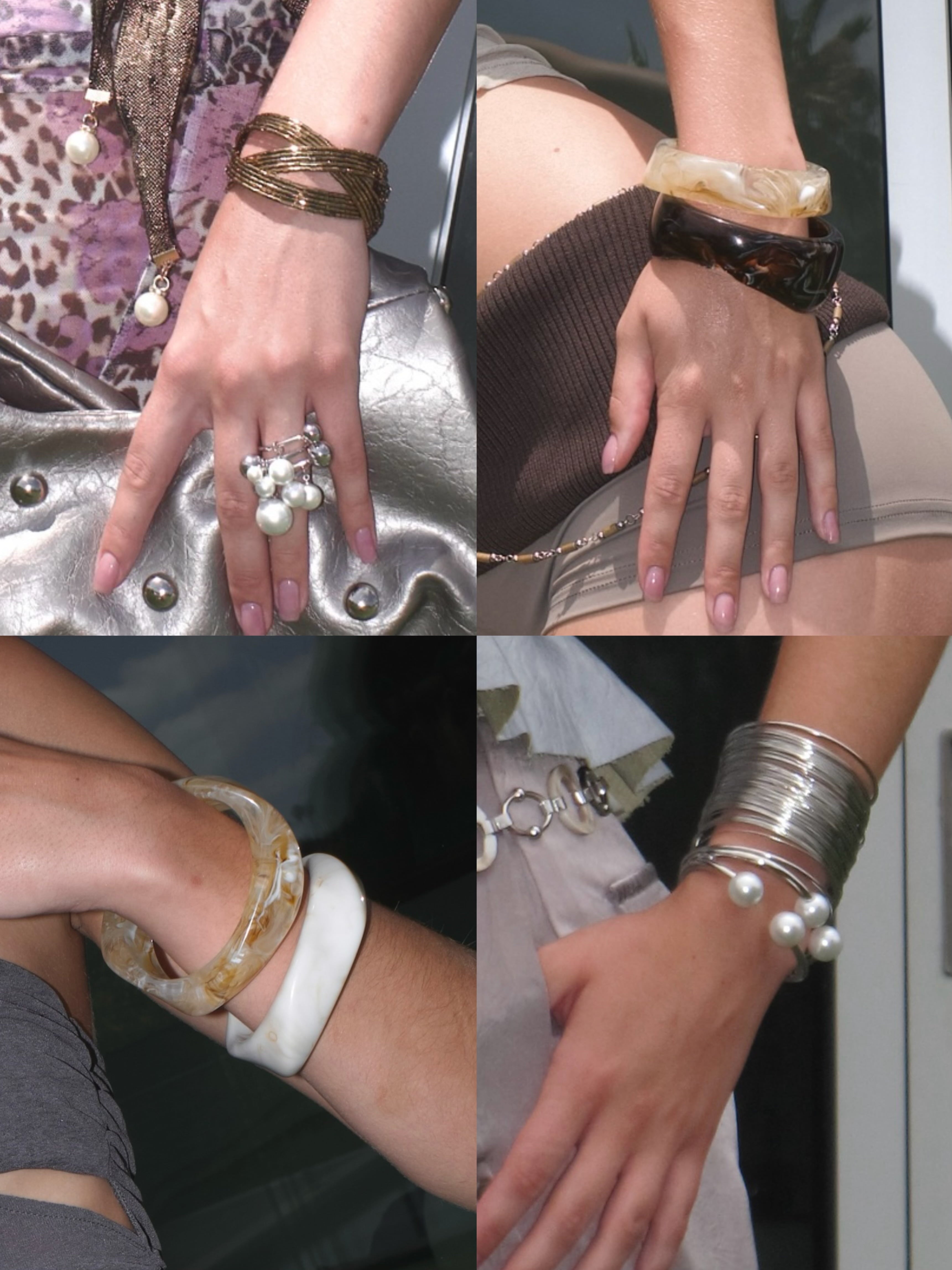  All Mixed Media Bracelet Set