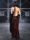 PROD Ingrid Halter Neck Maxi Dress
