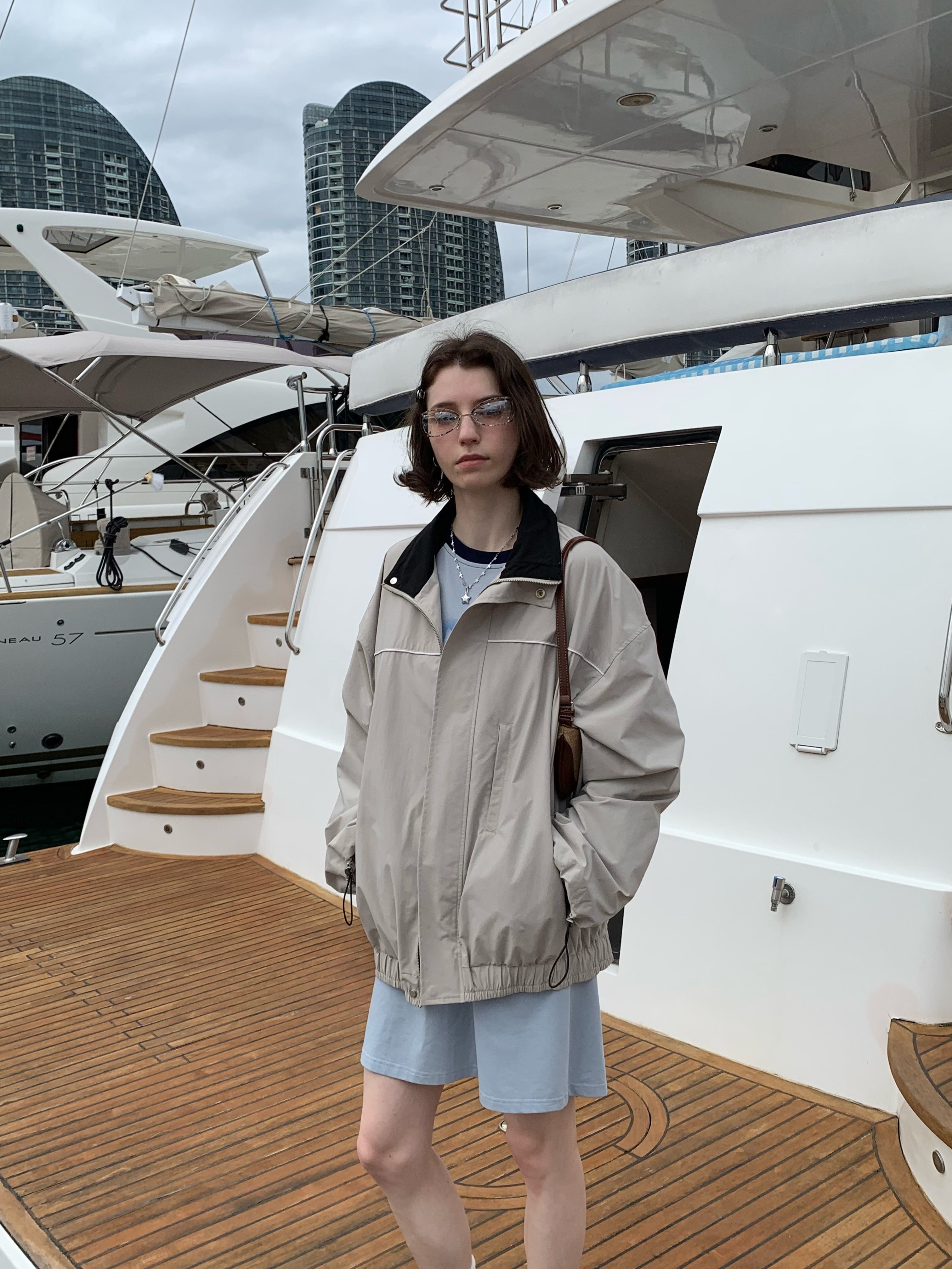 PROD  Island T-Shirts Colored Collar Jacket