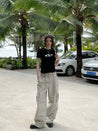PROD  Island T-Shirts S / Khaki / Cargo Flare Pants Fallen Angel Cargo Flare Pants