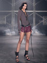 PROD  Lace Up Long Sleeve Top