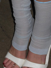 PROD light blue / One size Babyblue Open Toe Leg Warmer