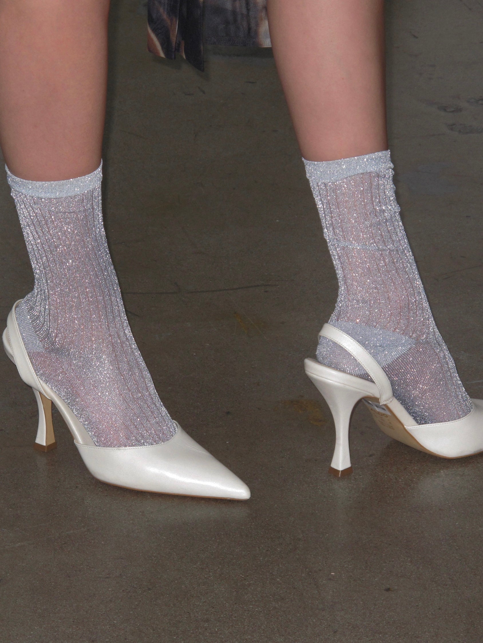  One size Crystal Blue Sparkle Socks