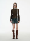 PROD Low Waist Mini Denim Skirt