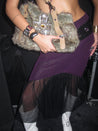 PROD  Luna Sheer Mesh Skirt Purple