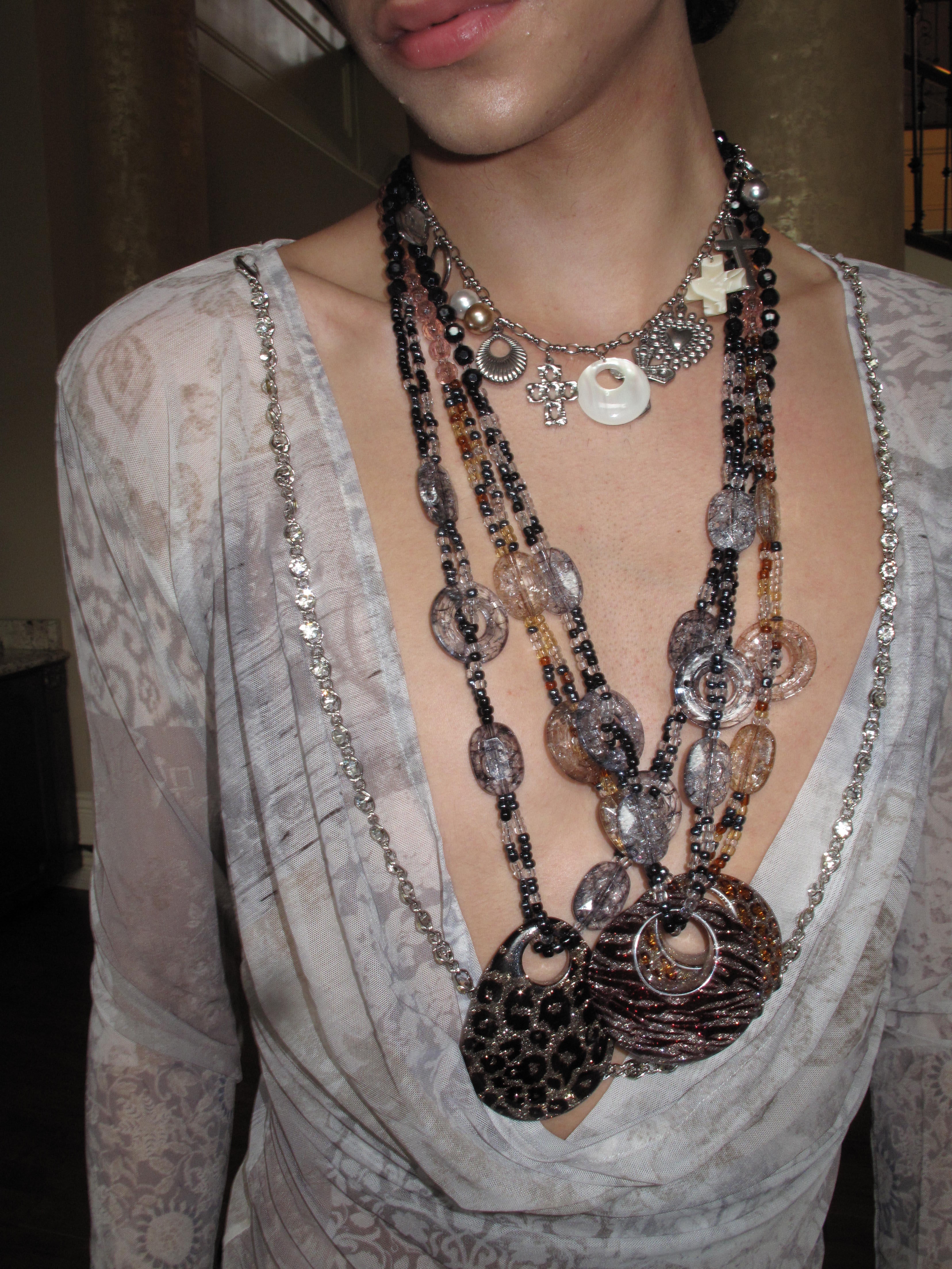 PROD Nocturne Medallion Layered Necklace Set