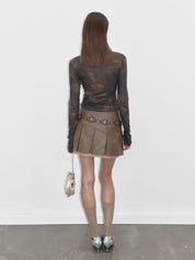 PROD  One Size / brown Brown Metal Belt