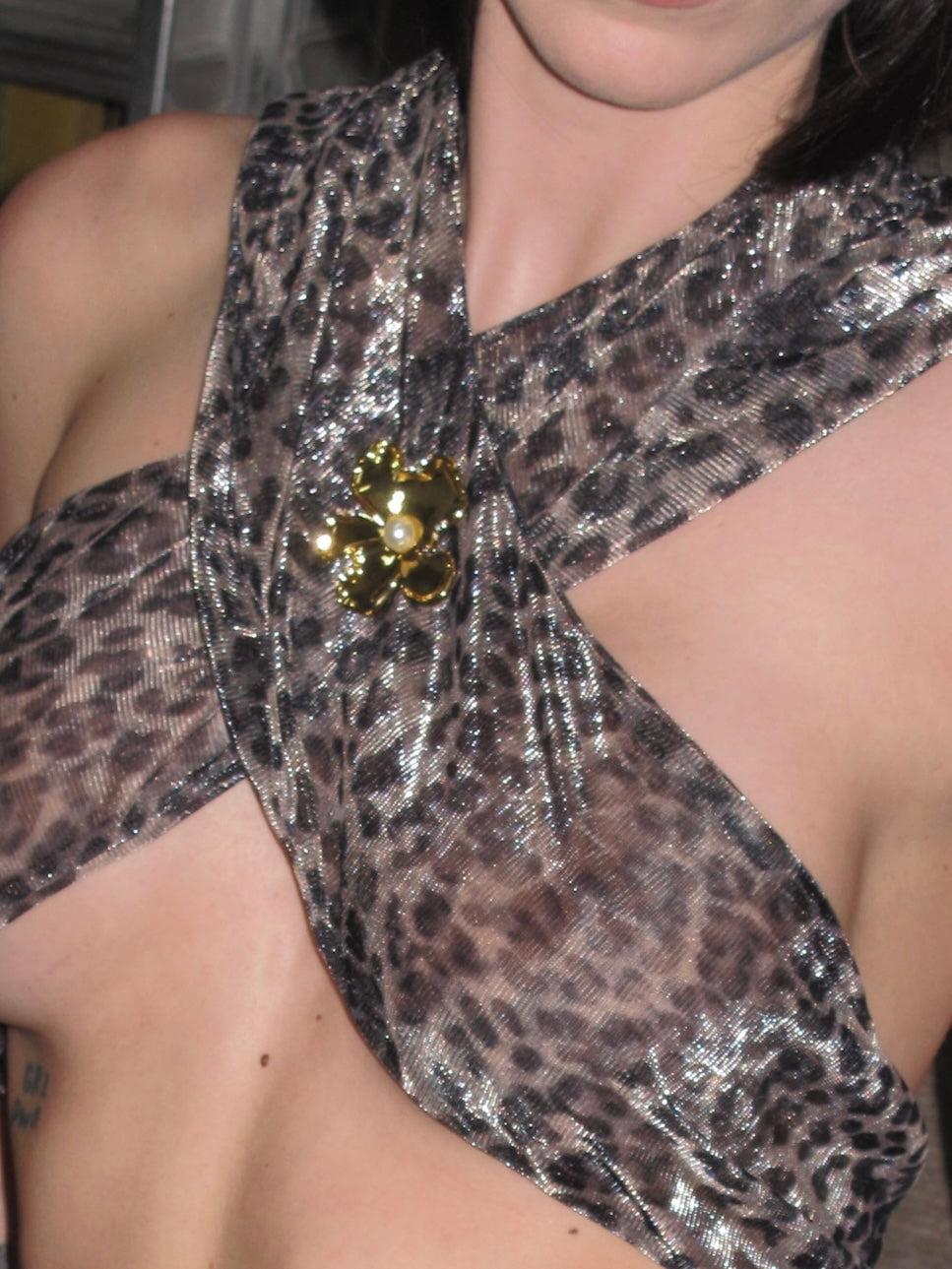 PROD One size / brown leopard In the Wild Wrap Top