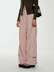 PROD Pink/ White / S Cargo Sweatpant