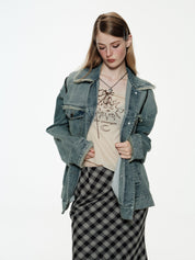 PROD Raw Edge Washed Denim Jacket