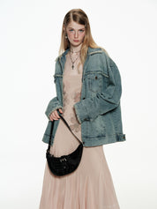 PROD Raw Edge Washed Denim Jacket