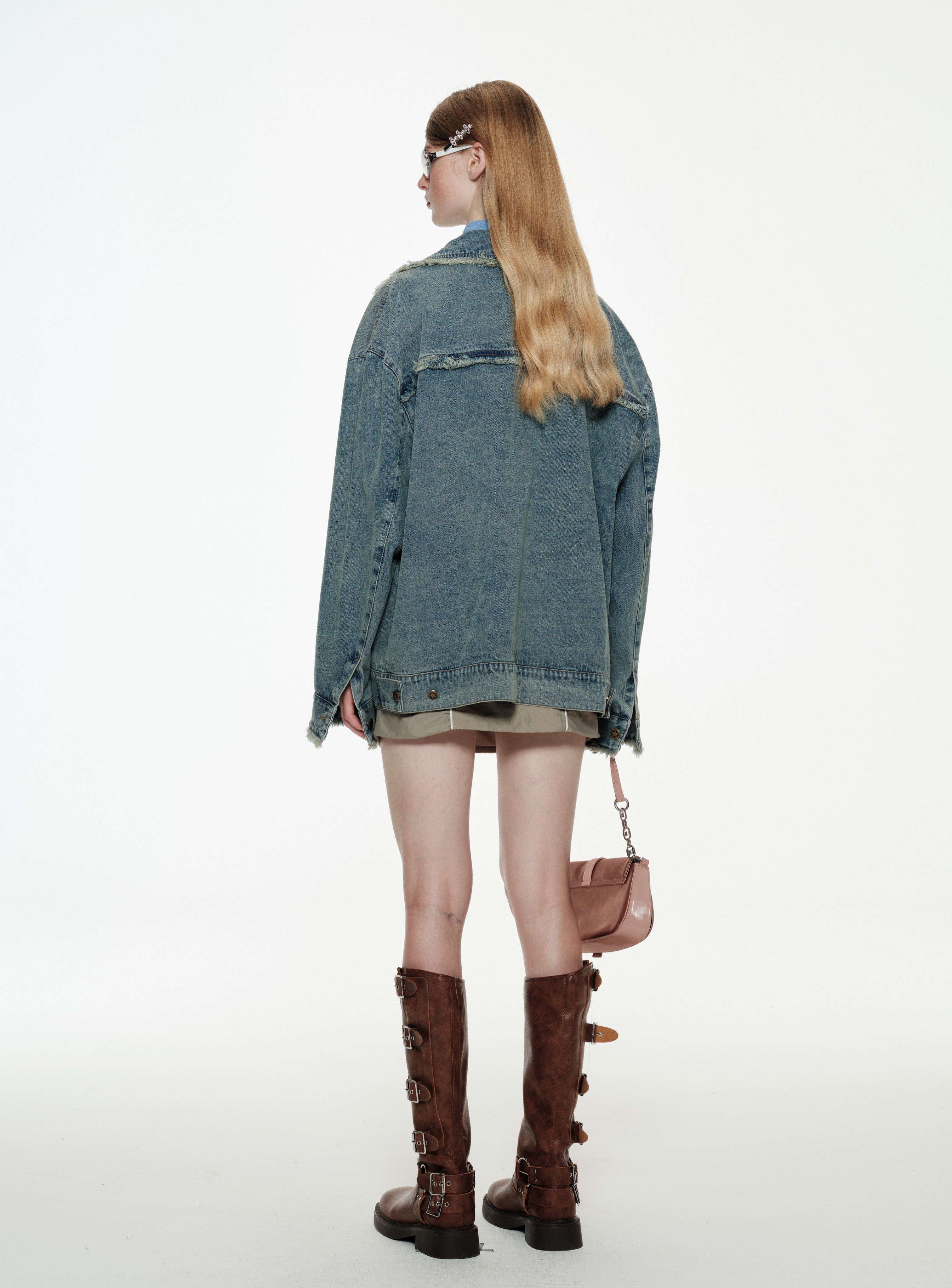 PROD Raw Edge Washed Denim Jacket