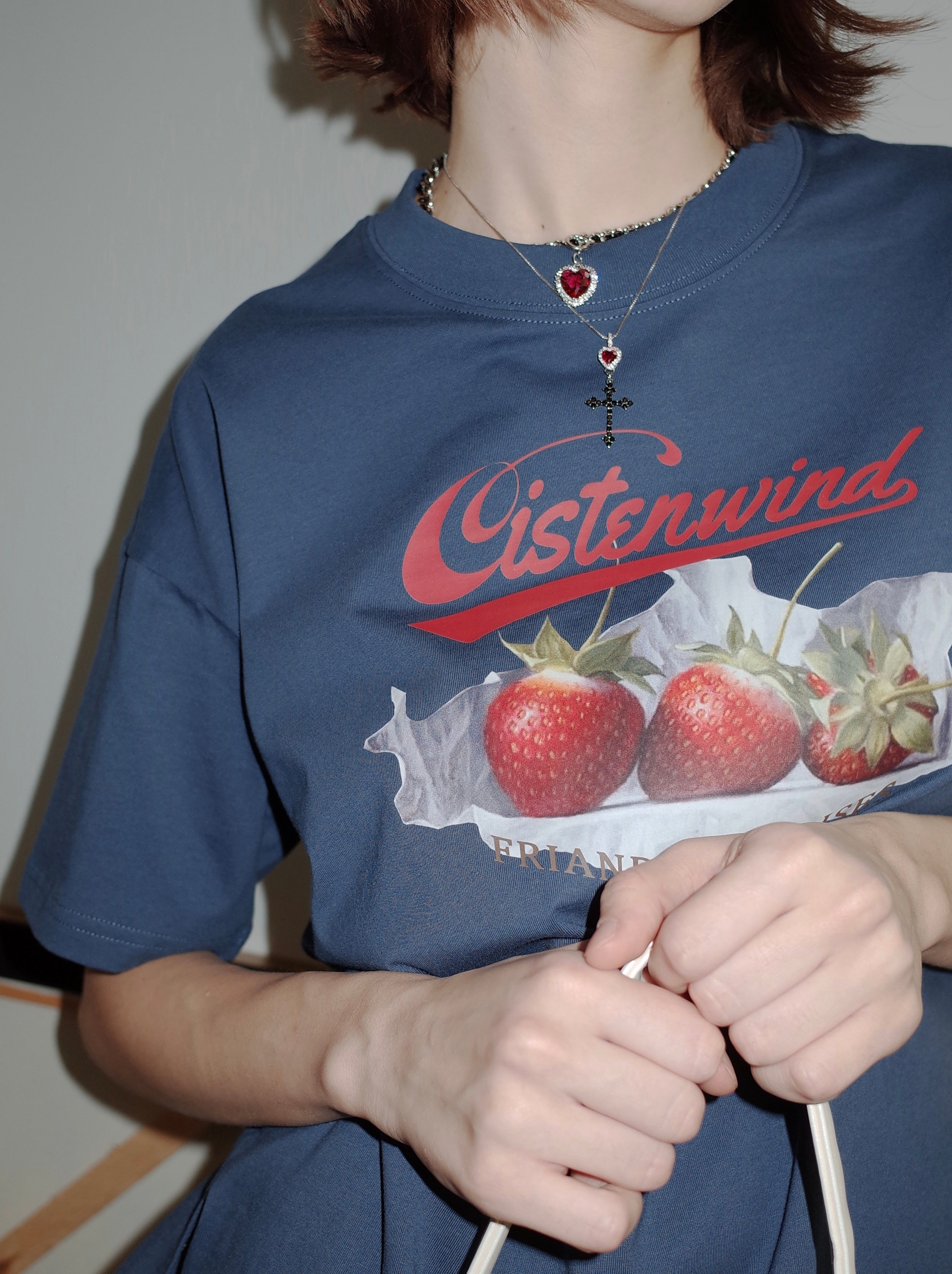 PROD Retro Strawberry Boxy T-shirt