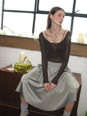 PROD  Rhinestone Semi-Sheer Long Sleeve