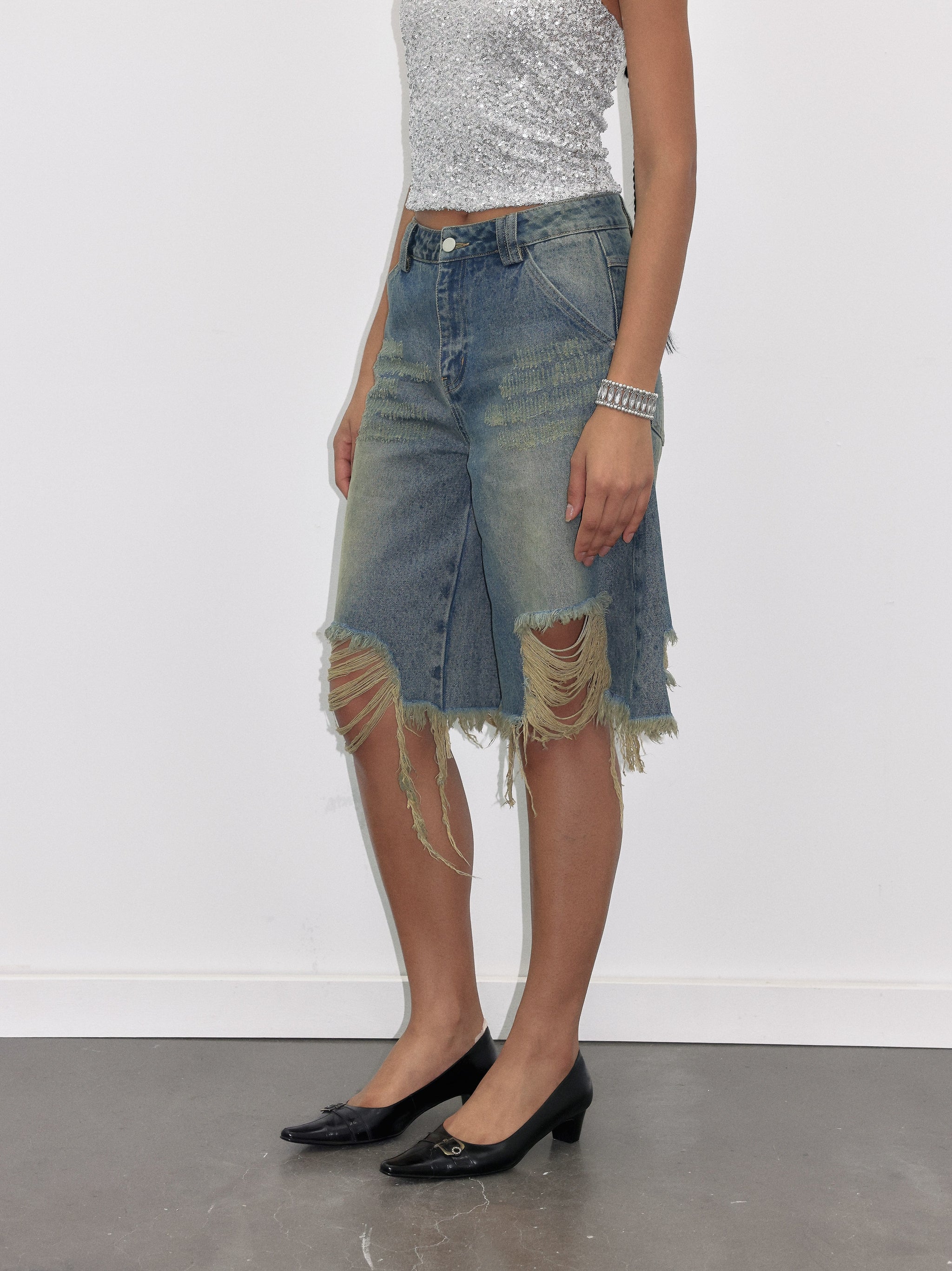 Ripped Short Jeans – PROD