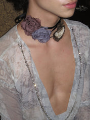 PROD Roselle Triple Rose Ribbon