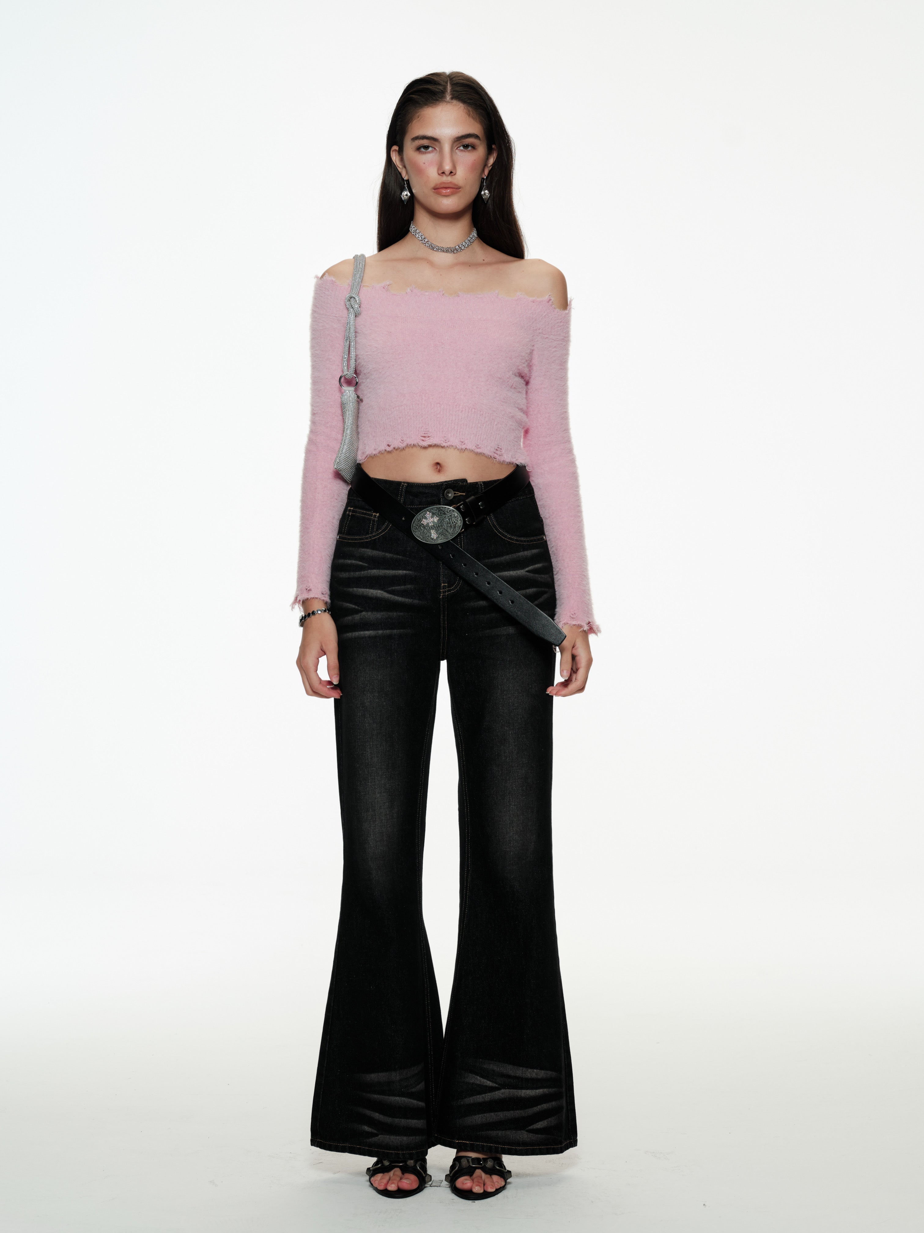 PROD S / Pink Pink Off-The-Shoulder Top