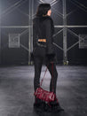 PROD Sasha Faux Fur Trim Flared Pants