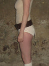 PROD Sequined Mini Shorts /White