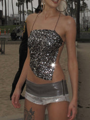 PROD Sheer Backless Panel Top