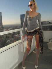 PROD Shimmer Long-Sleeve Top