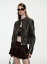 PROD Short Faux Leather Jacket
