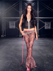 PROD Slither Mesh Flare Pants