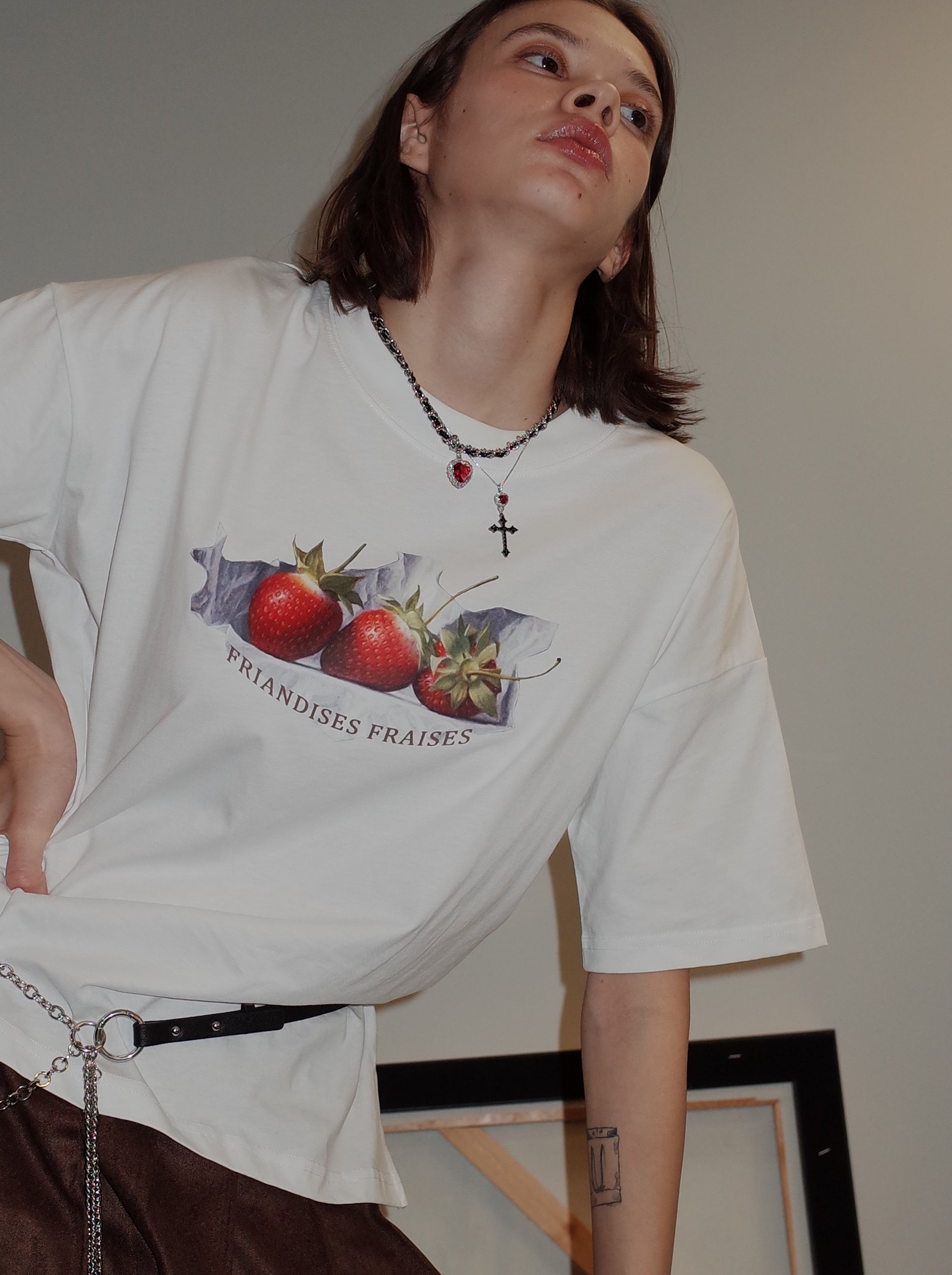 PROD Strawberry Boxy T-shirt