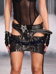 PROD Studded Rhinestone Belt