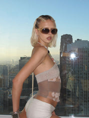 PROD Sunkissed Floral Halter Top with Beads