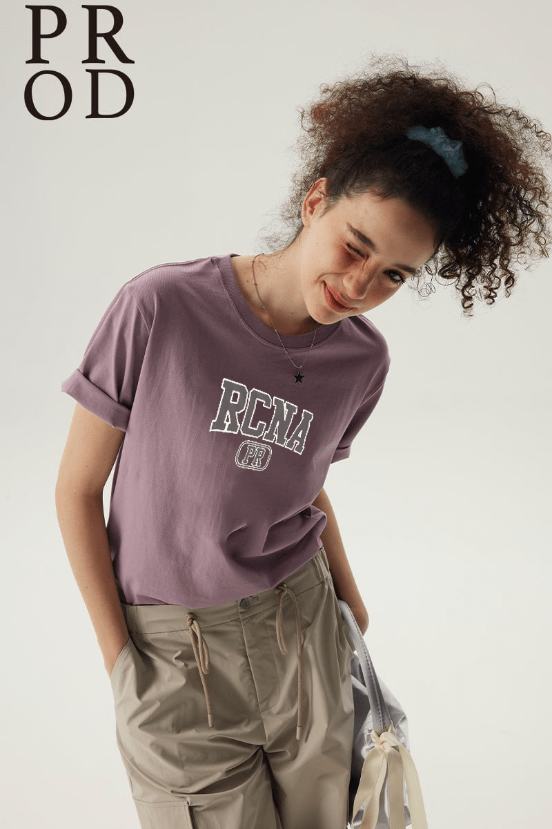 PROD T shirt RCNA Basic Short Sleeve T-shirt / Mauve