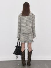 PROD  Tweed Jacket with Skirt Suit